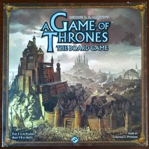 A Game of Thrones: The Board Game - Second Edition (Open Box Unpunched Complete)